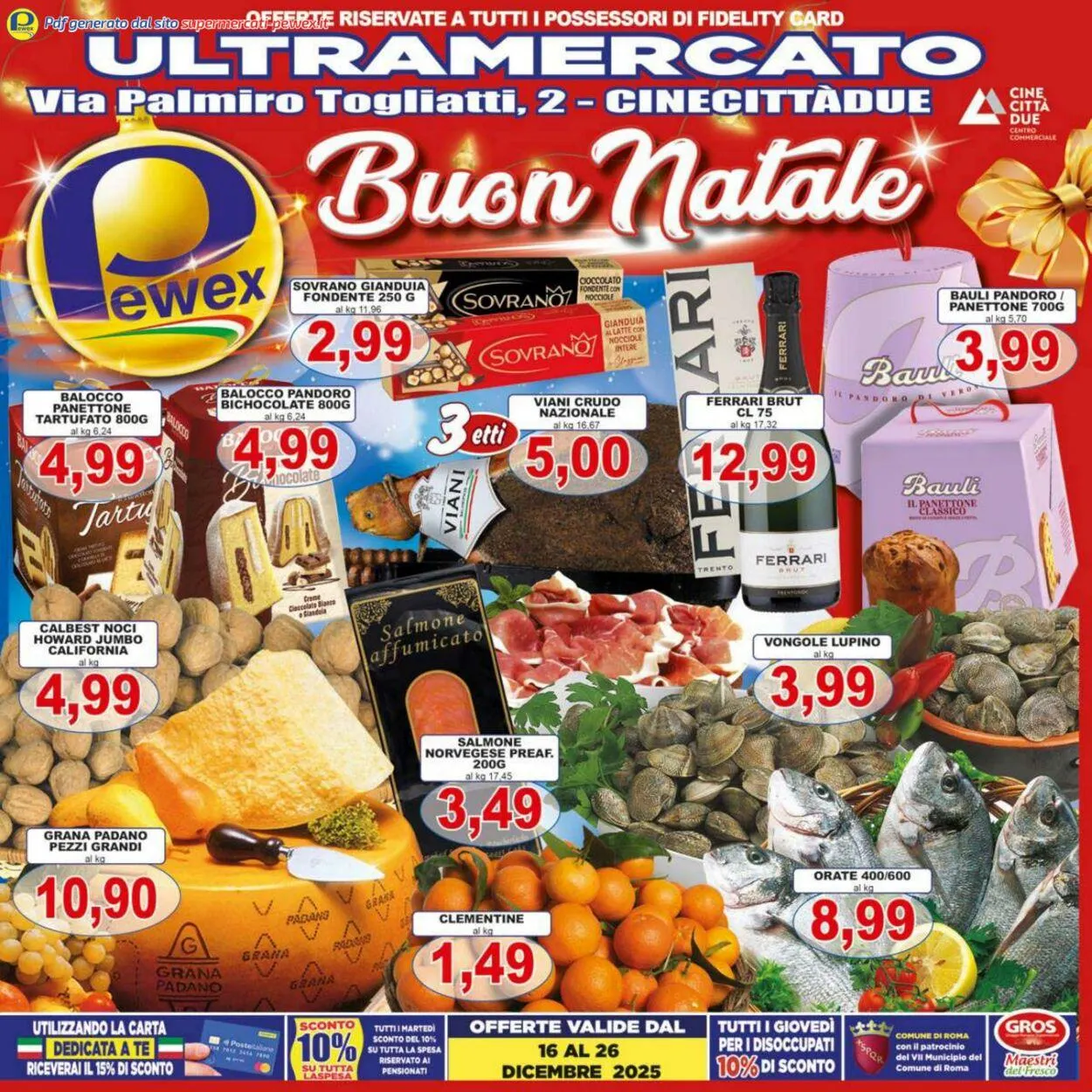 Pewex Volantino attuale da 12 gennaio a 26 gennaio di 2026 - Pagina del volantino 1