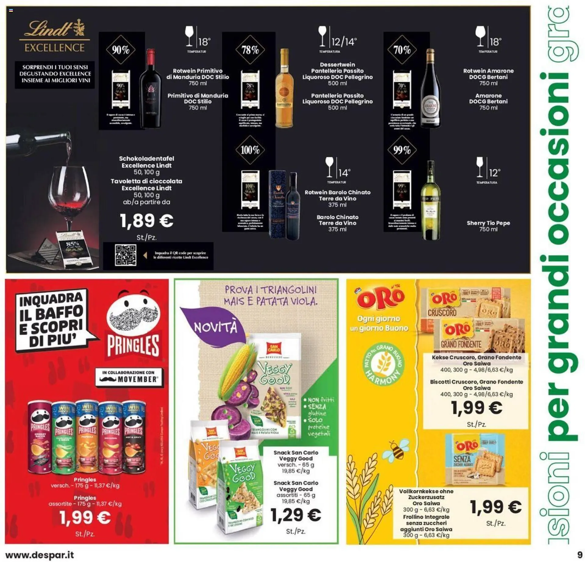 Volantino Interspar da 9 novembre a 19 novembre di 2023 - Pagina del volantino 9