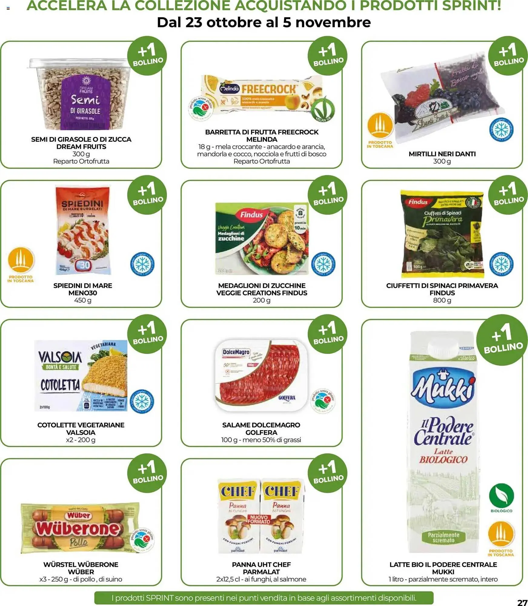 Volantino Unicoop da 23 ottobre a 5 novembre di 2025 - Pagina del volantino 27