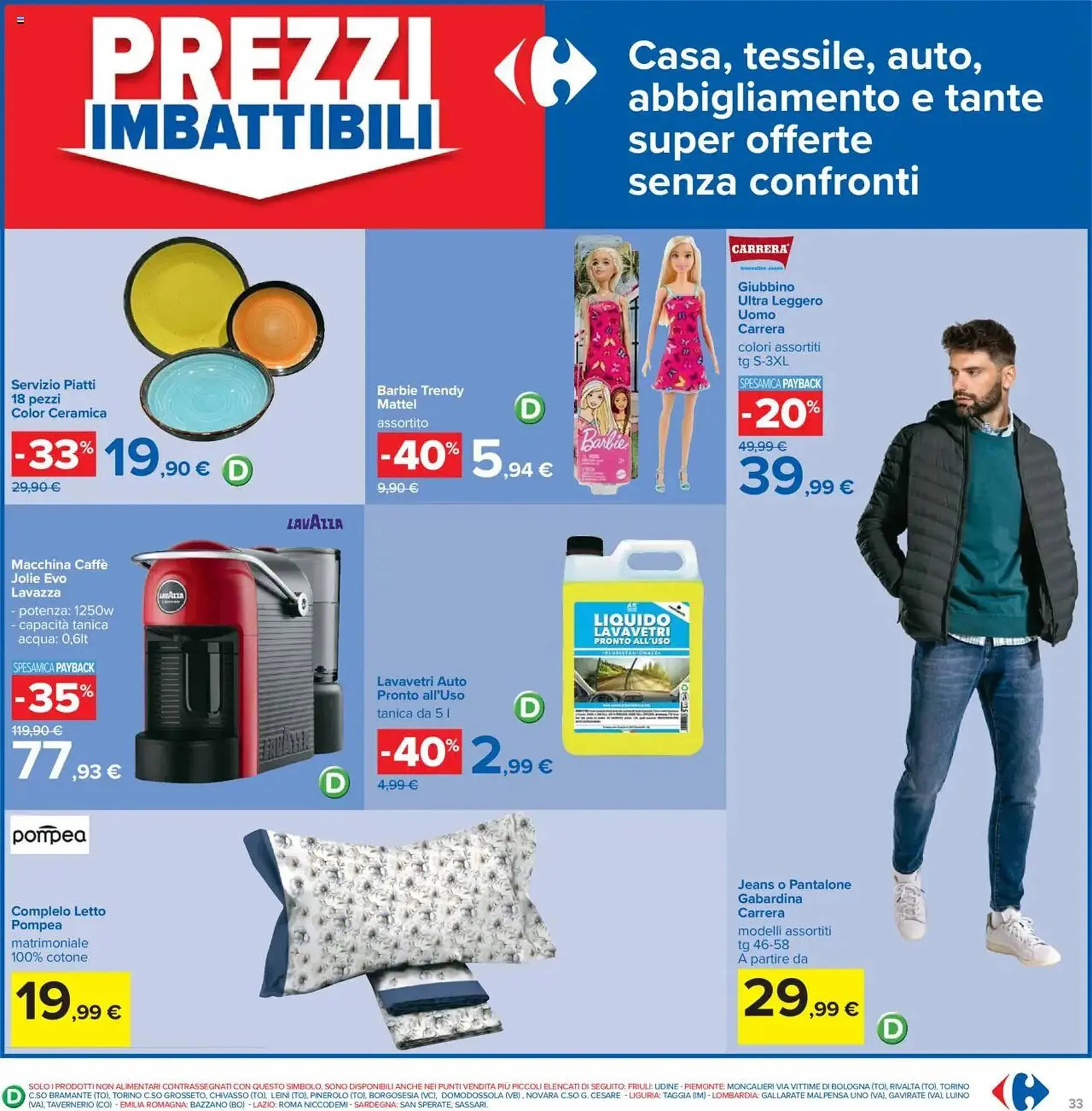 Volantino Carrefour Iper da 26 settembre a 9 ottobre di 2025 - Pagina del volantino 33