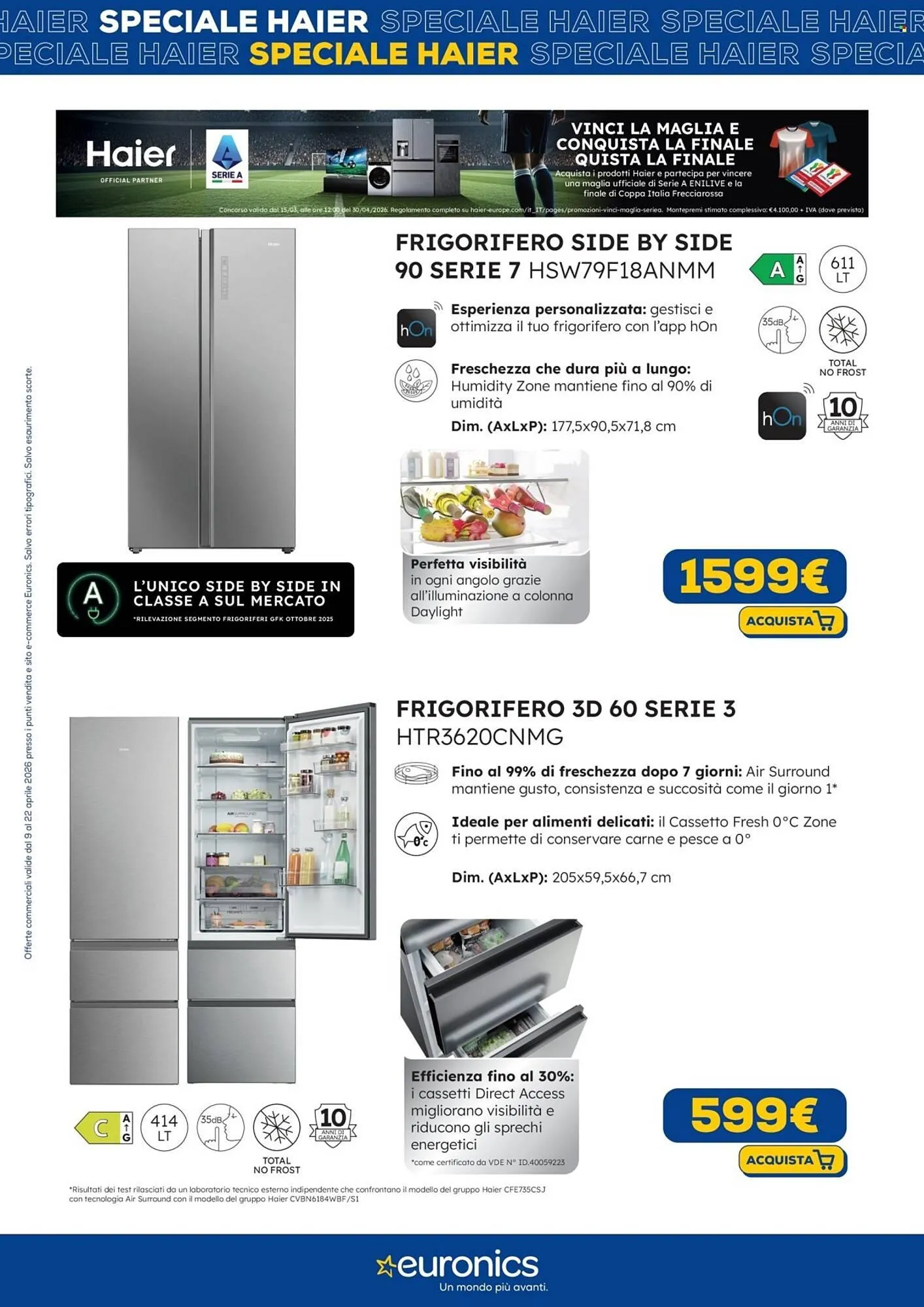 Volantino Euronics da 9 aprile a 22 aprile di 2026 - Pagina del volantino 3