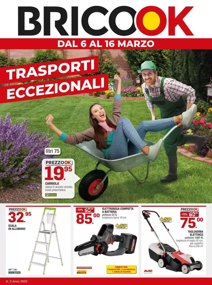 Trasporti eccezionali da 6 marzo a 16 marzo di 2025 - Pagina del volantino 1