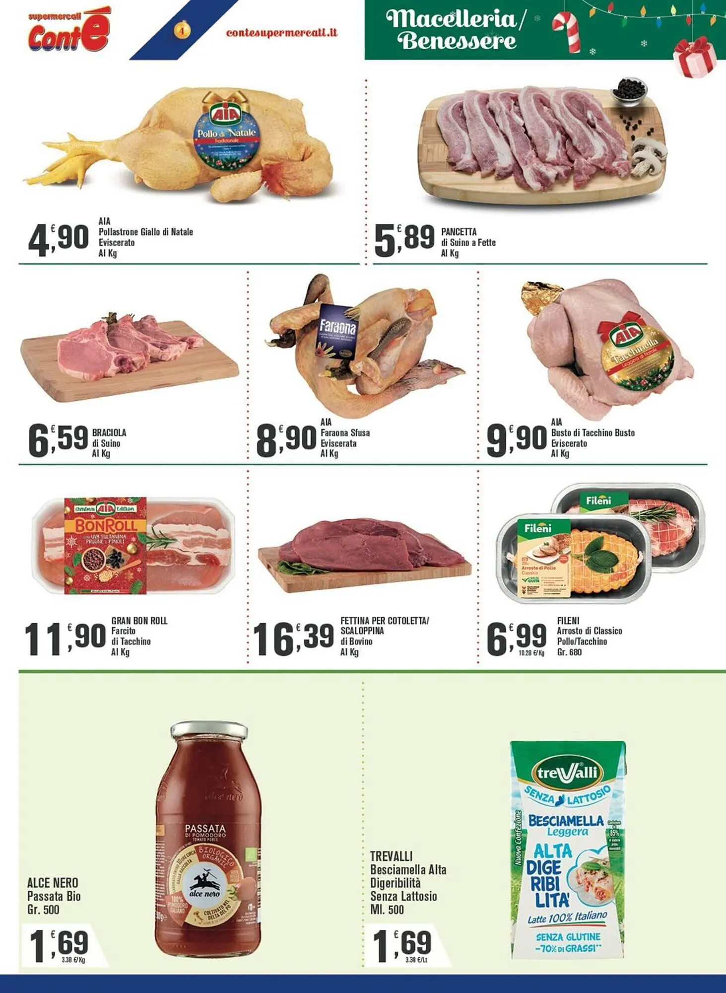 Volantino Conté Supermercati da 15 dicembre a 31 dicembre di 2025 - Pagina del volantino 4