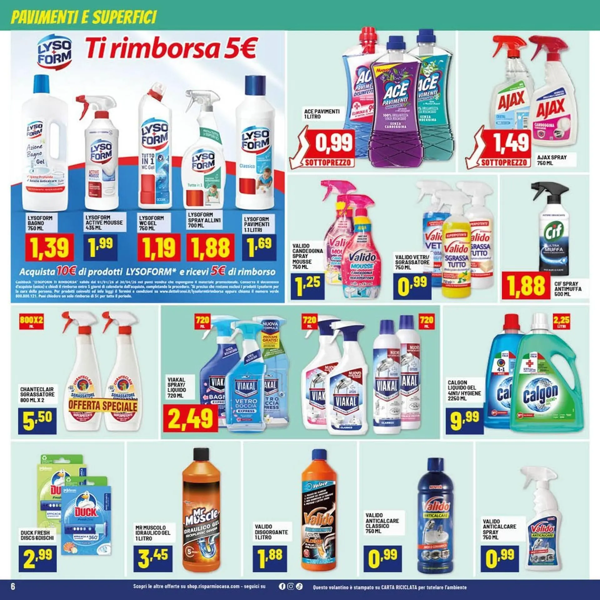 Volantino Risparmio Casa da 24 gennaio a 8 febbraio di 2026 - Pagina del volantino 6