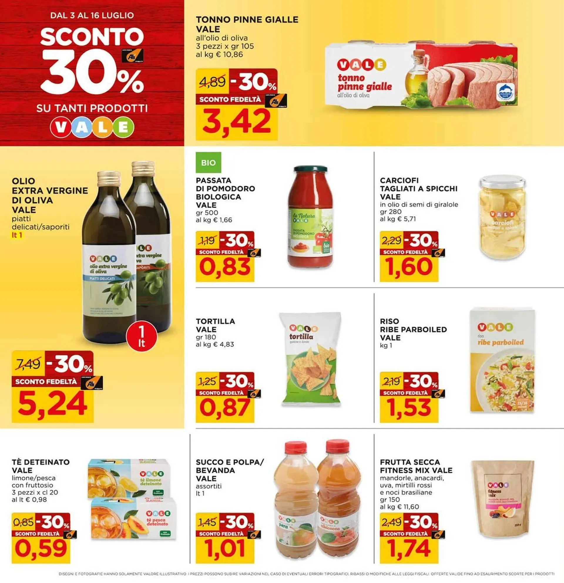 Volantino Alì Supermercati da 3 luglio a 17 luglio di 2025 - Pagina del volantino 4
