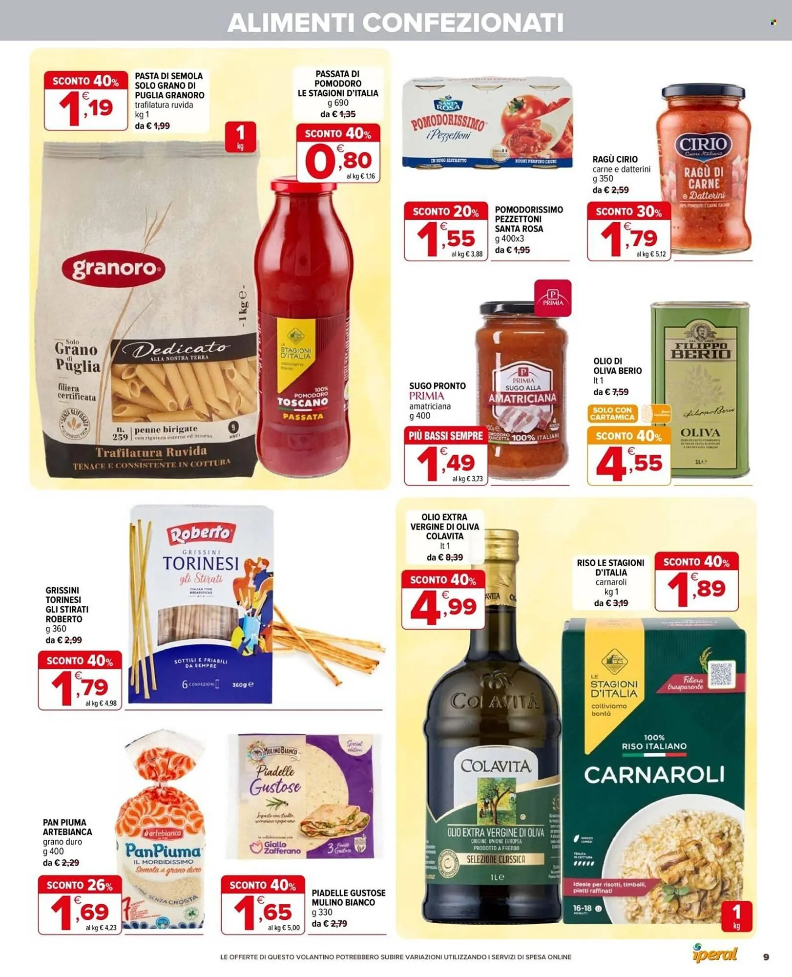 Volantino Iperal da 18 marzo a 24 marzo di 2026 - Pagina del volantino 9
