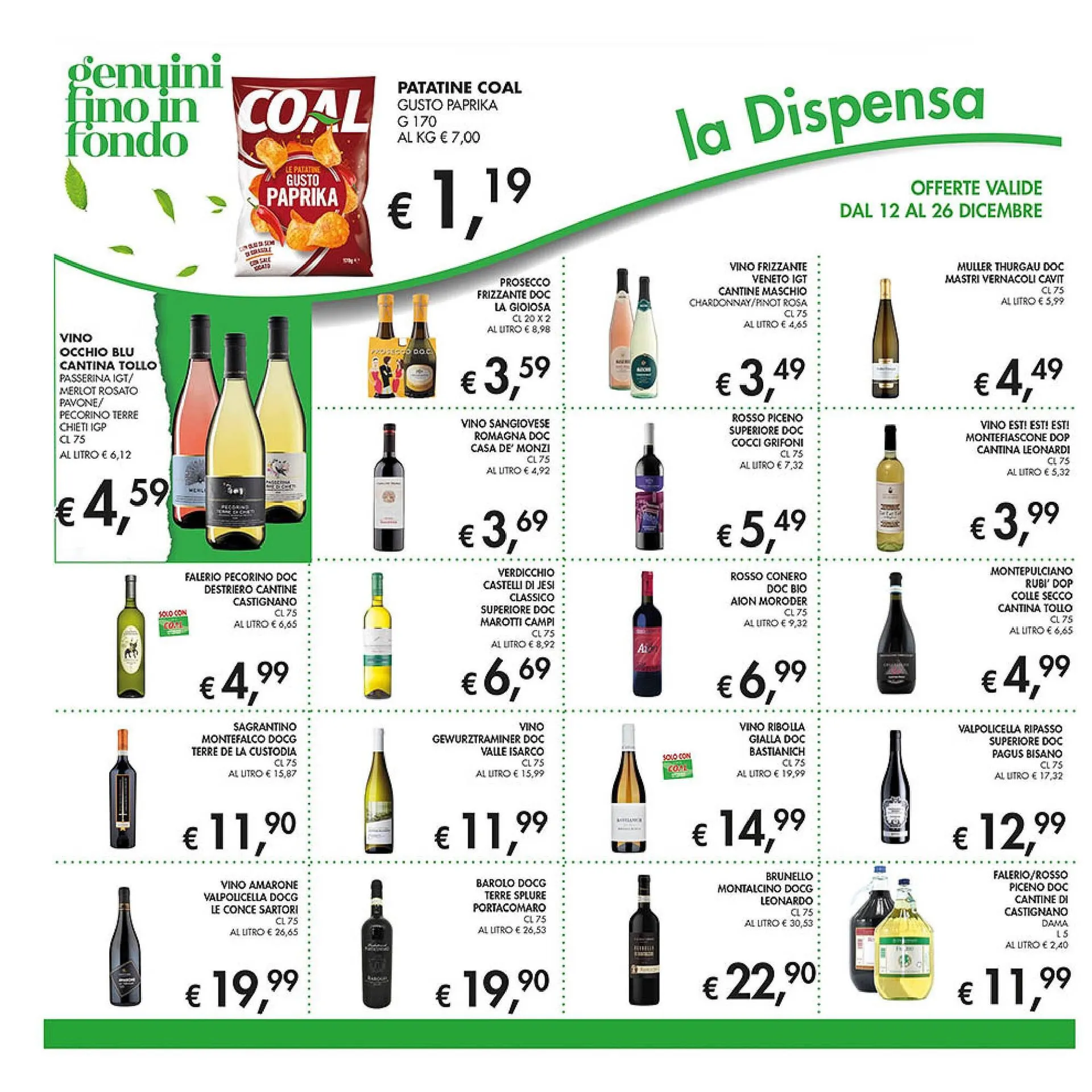 Volantino Maxi Coal da 12 dicembre a 26 dicembre di 2025 - Pagina del volantino 18