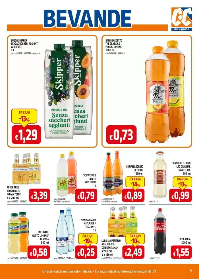 Promozioni, offerte per il tuo business da 24 marzo a 6 aprile di 2025 - Pagina del volantino 9