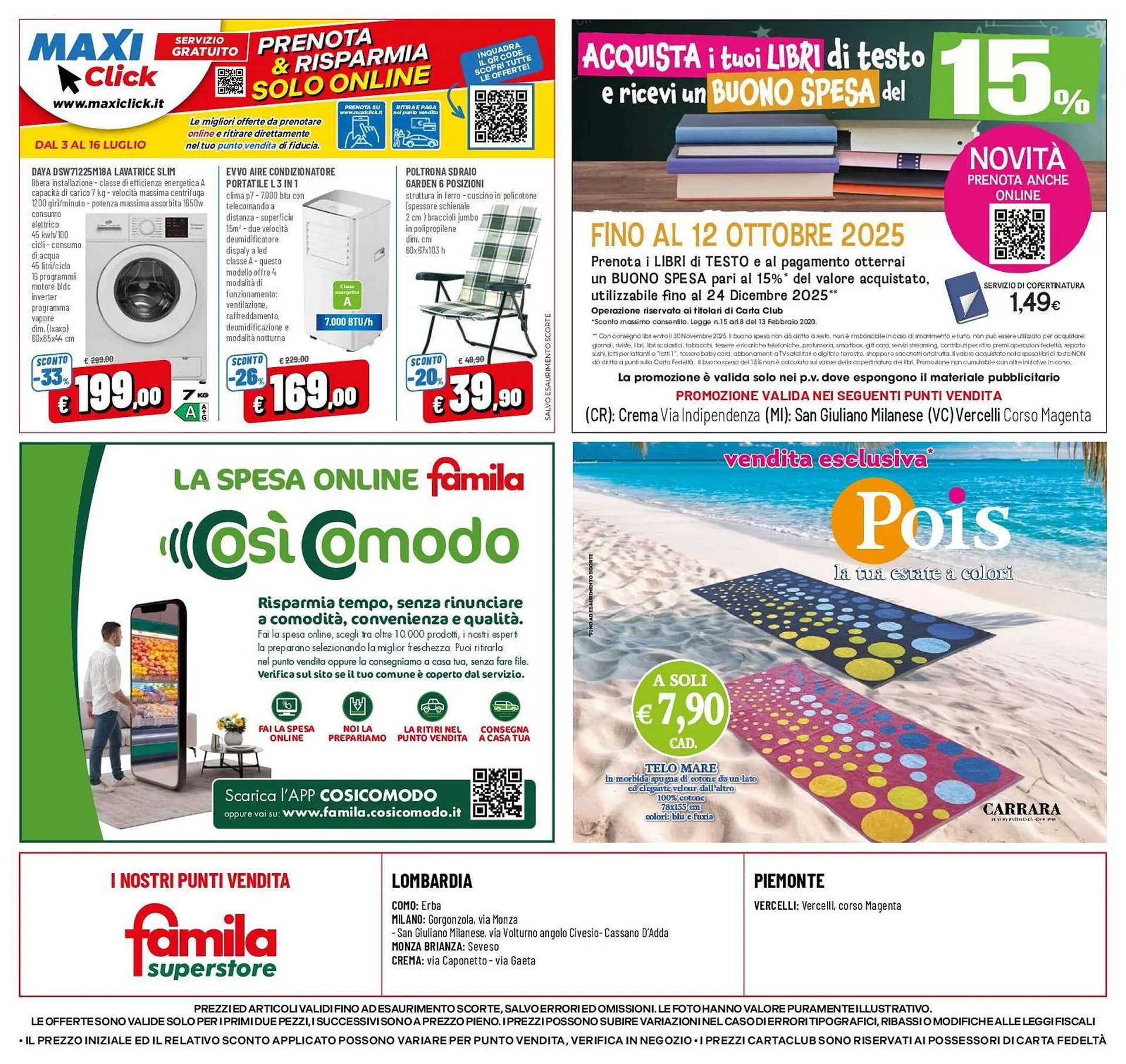 Volantino Famila Superstore da 3 luglio a 16 luglio di 2025 - Pagina del volantino 24