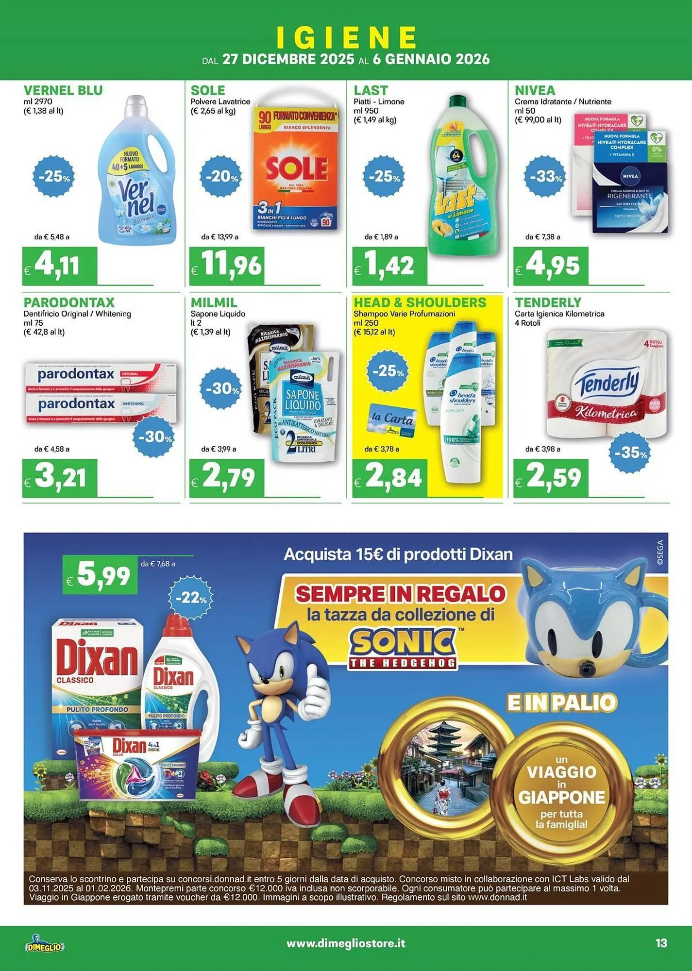 Volantino DiMeglio da 27 dicembre a 6 gennaio di 2026 - Pagina del volantino 13