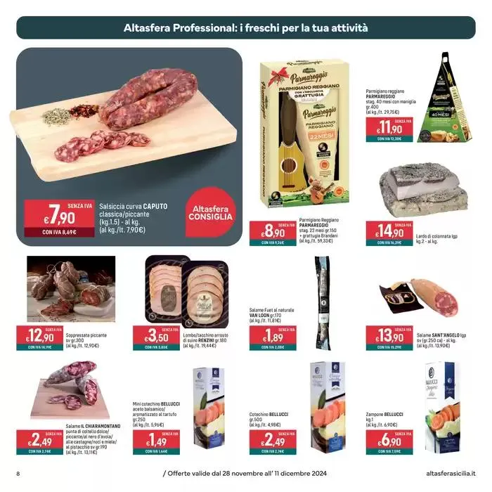 Freschissimi da 28 novembre a 11 dicembre di 2024 - Pagina del volantino 8