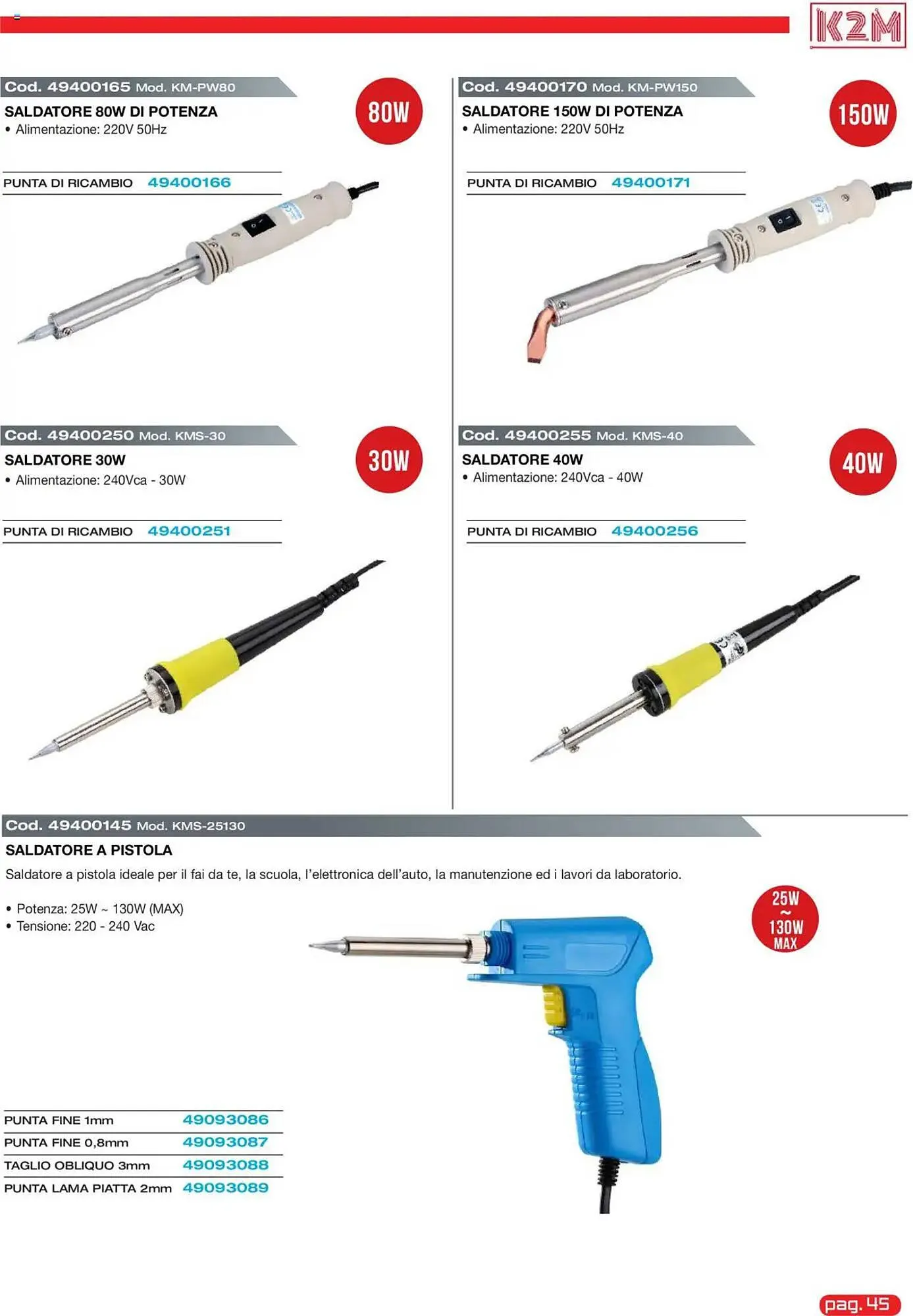 Volantino Gbc da 31 maggio a 31 dicembre di 2025 - Pagina del volantino 45