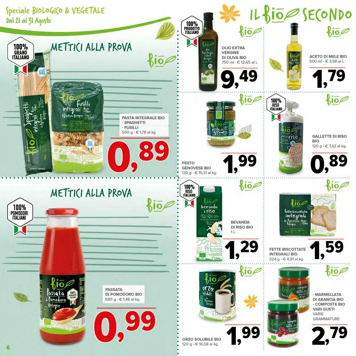 Todis Volantino attuale da 29 ottobre a 12 novembre di 2025 - Pagina del volantino 6