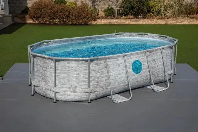 Piscina fuori terra tubolare BESTWAY Swimvista L int 4.27 m x 2.5 m H 1 m