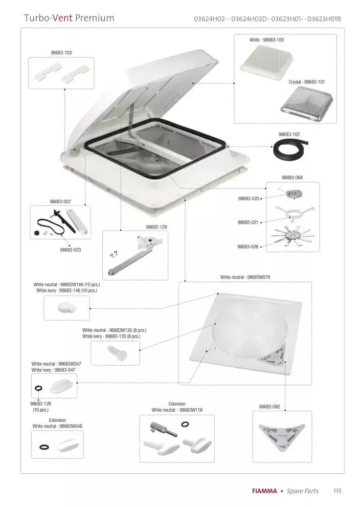 Spare parts catalogo 2025 da 14 gennaio a 31 dicembre di 2025 - Pagina del volantino 135