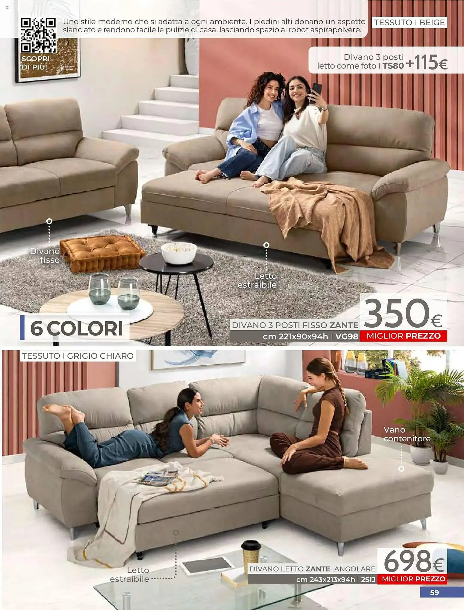 Volantino Mondo Convenienza da 1 aprile a 30 giugno di 2026 - Pagina del volantino 61