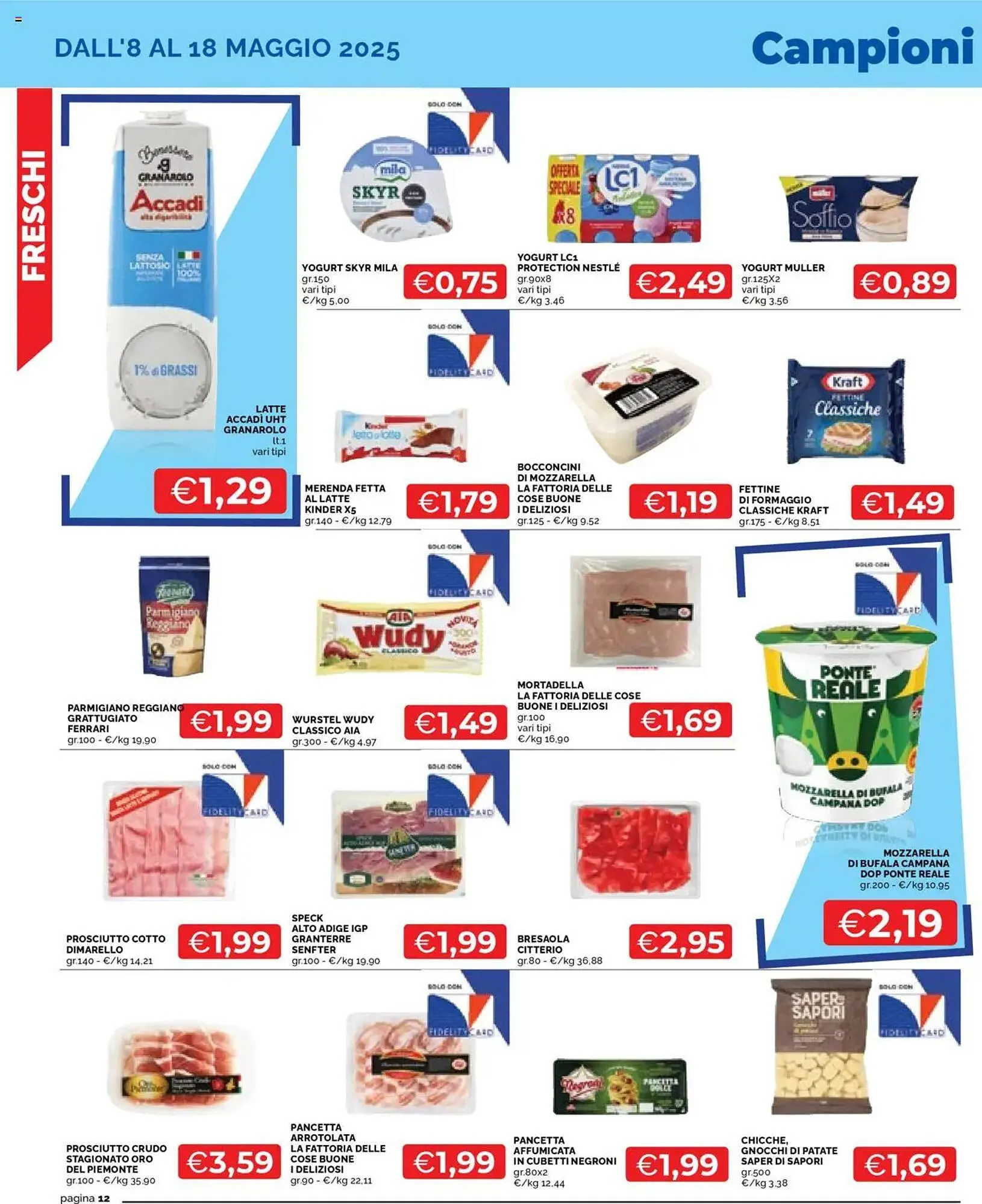 Volantino Mercatò da 8 maggio a 18 maggio di 2025 - Pagina del volantino 12