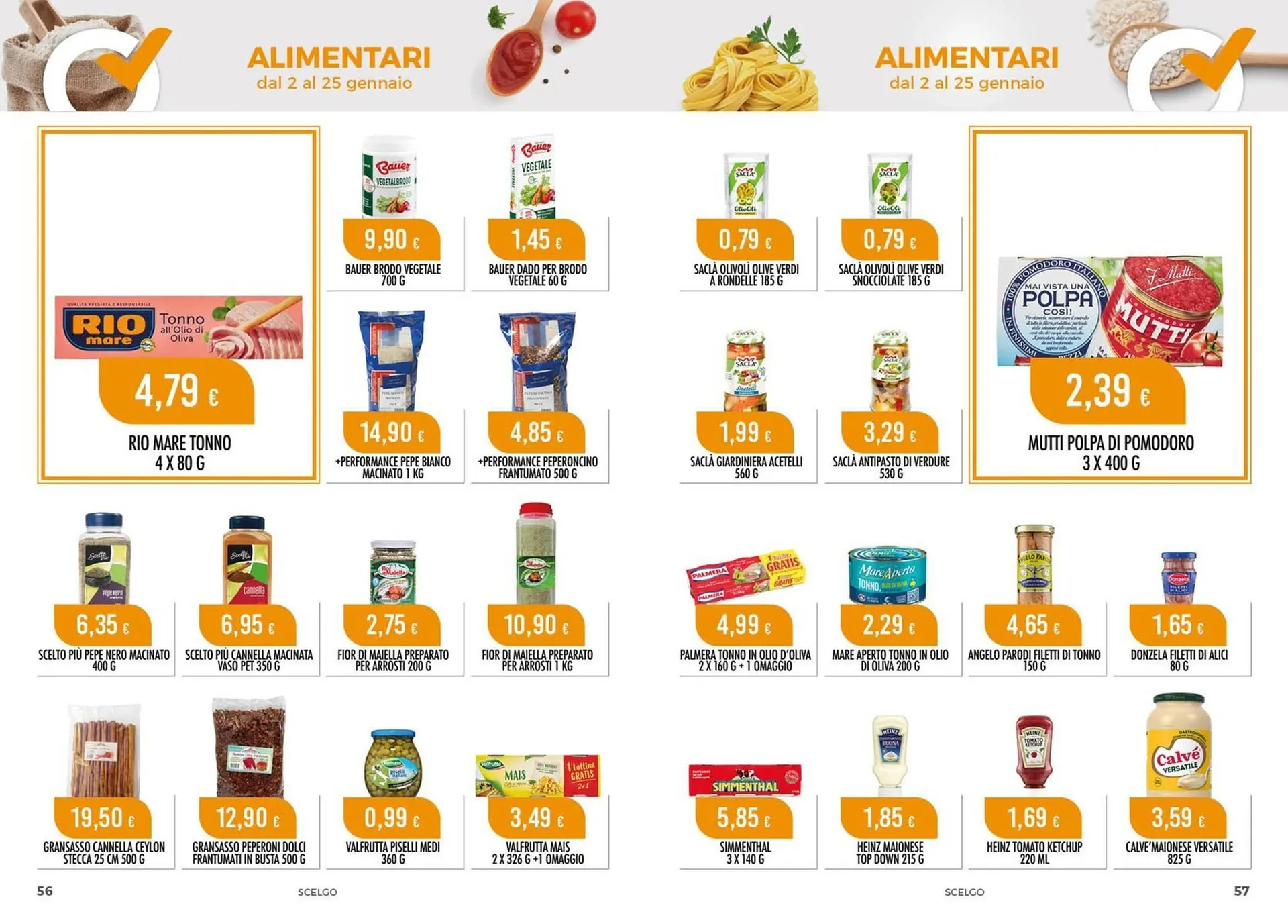 Volantino Scelgo da 2 gennaio a 25 gennaio di 2026 - Pagina del volantino 29
