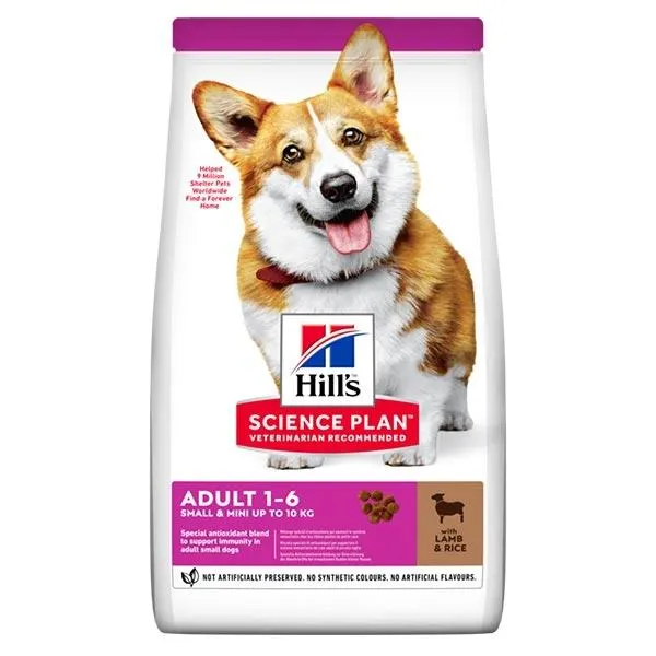 Hill's Pet Nutrition - Science Plan Small & Mini Adult con Agnello con Riso