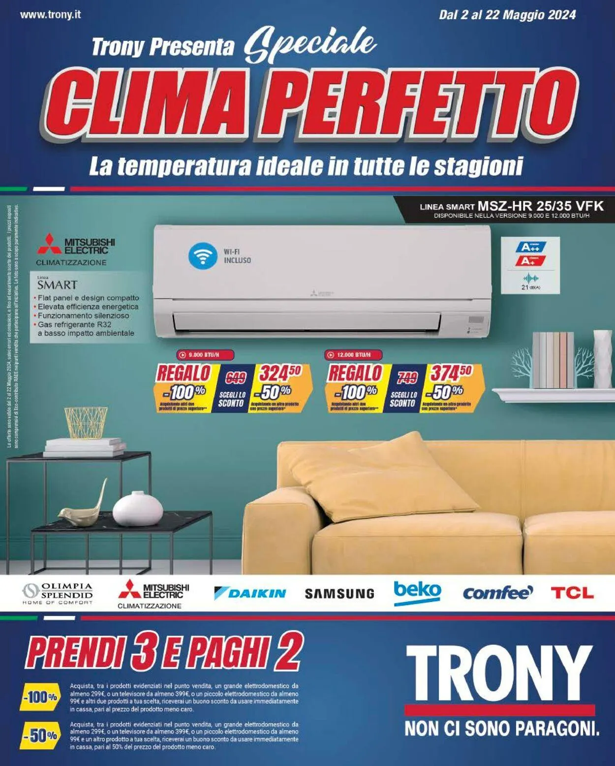 Trony - Palermo Volantino attuale da 2 maggio a 22 maggio di 2024 - Pagina del volantino 34