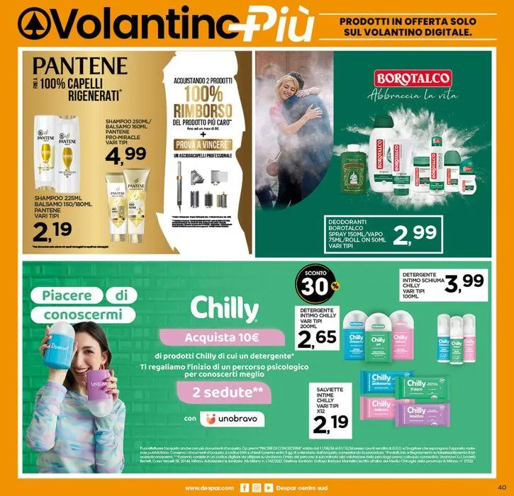 Grandi sconti da 23 settembre a 2 ottobre di 2024 - Pagina del volantino 40