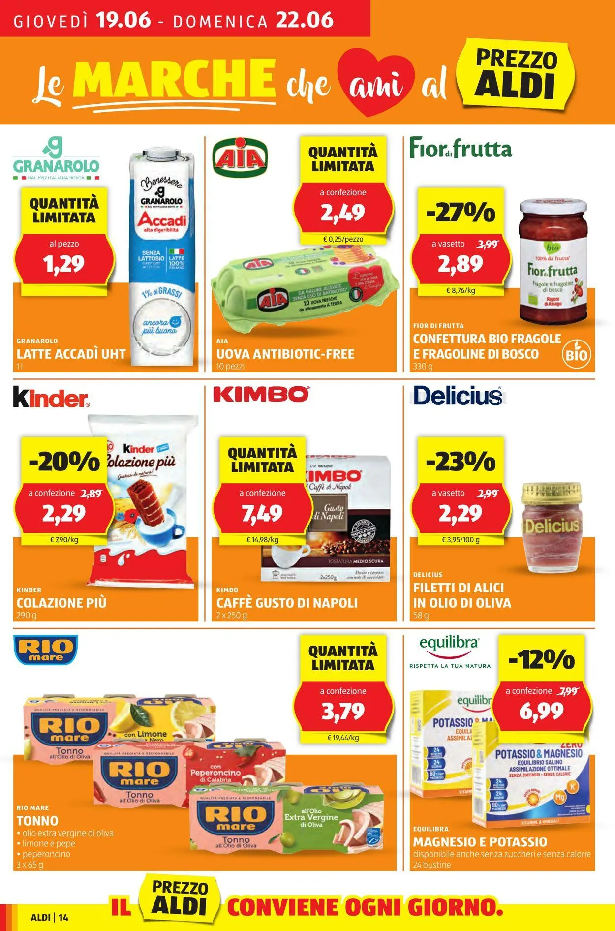 Aldi Volantino attuale da 15 giugno a 29 giugno di 2025 - Pagina del volantino 14