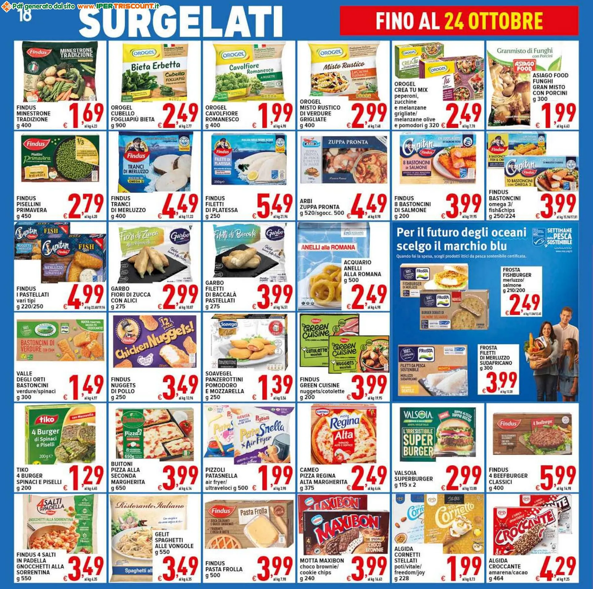 Volantino Iper Triscount da 13 ottobre a 24 ottobre di 2023 - Pagina del volantino 18