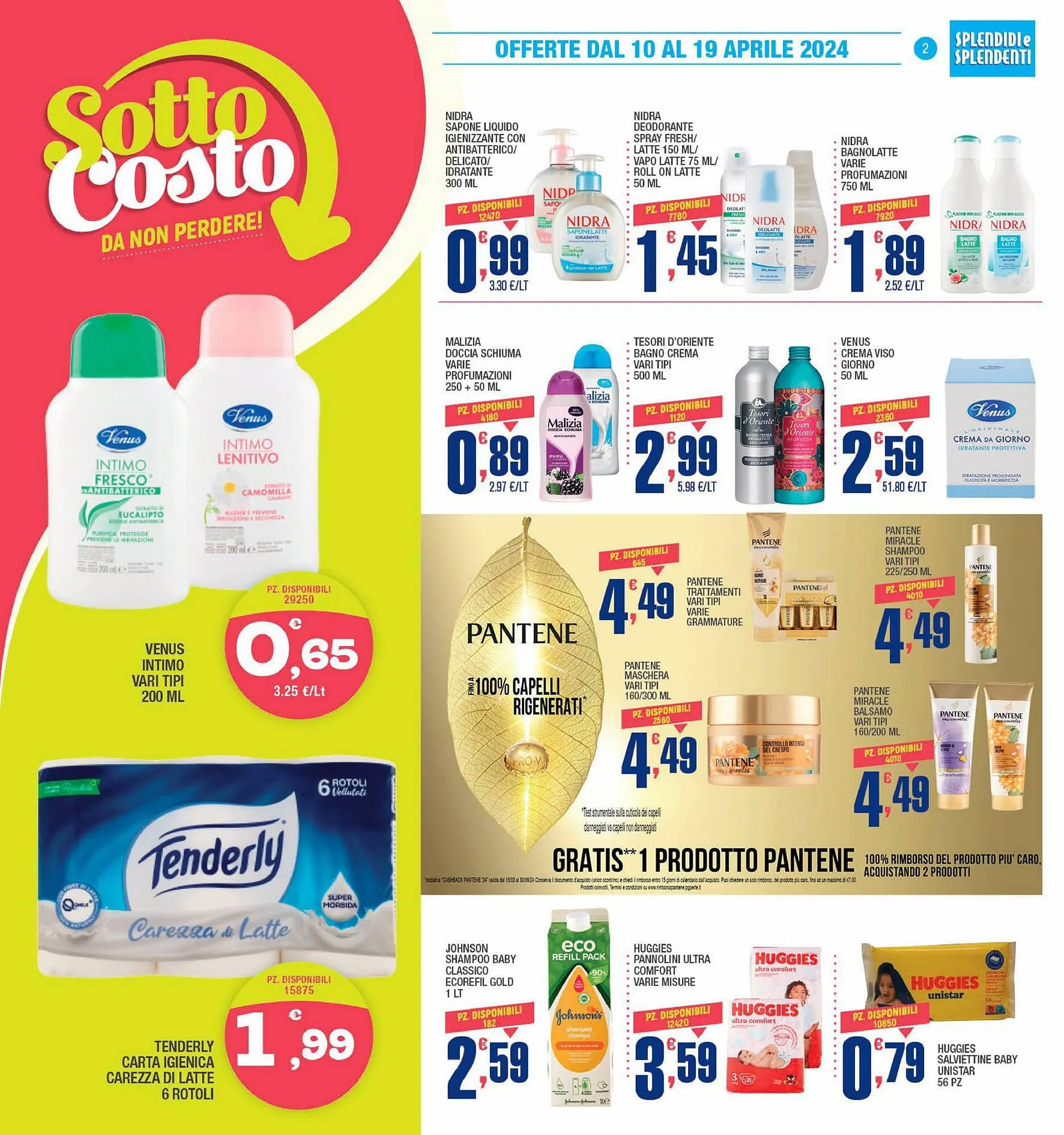 Volantino Splendidi e Splendenti da 10 aprile a 23 aprile di 2024 - Pagina del volantino 2