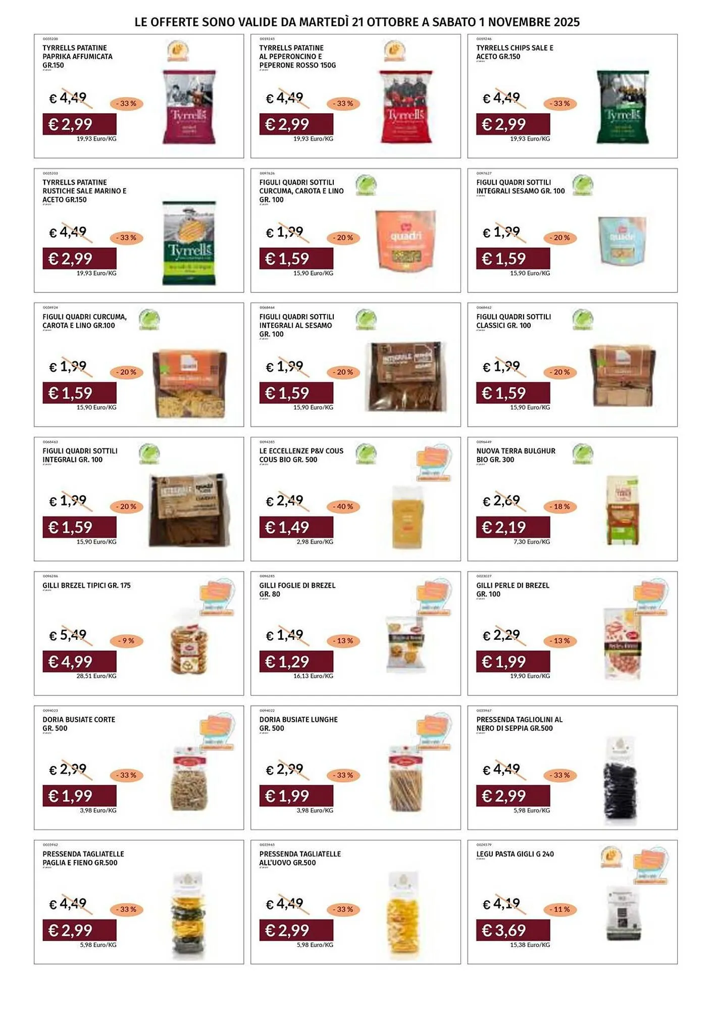 Volantino Prezzemolo e Vitale da 21 ottobre a 1 novembre di 2025 - Pagina del volantino 23