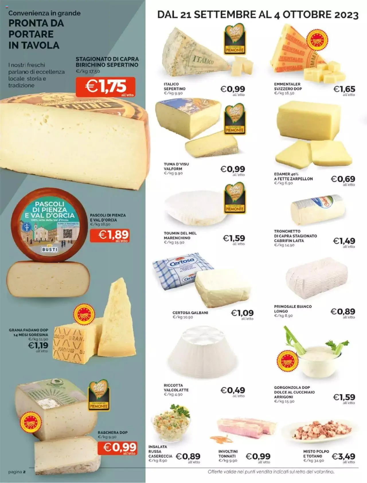 Volantino Mercatò da 21 settembre a 4 ottobre di 2023 - Pagina del volantino 2