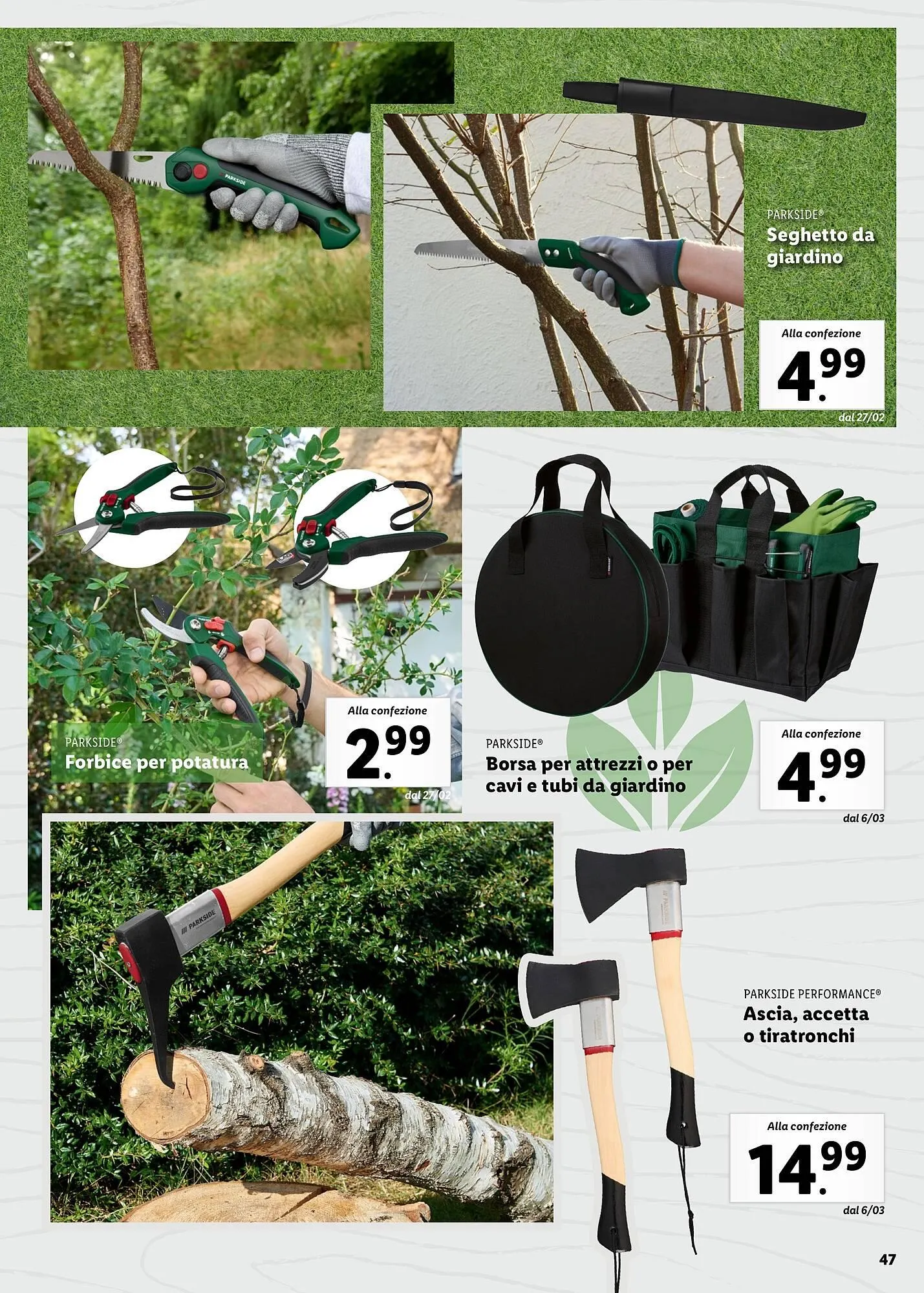 Volantino Lidl da 4 aprile a 31 maggio di 2025 - Pagina del volantino 47