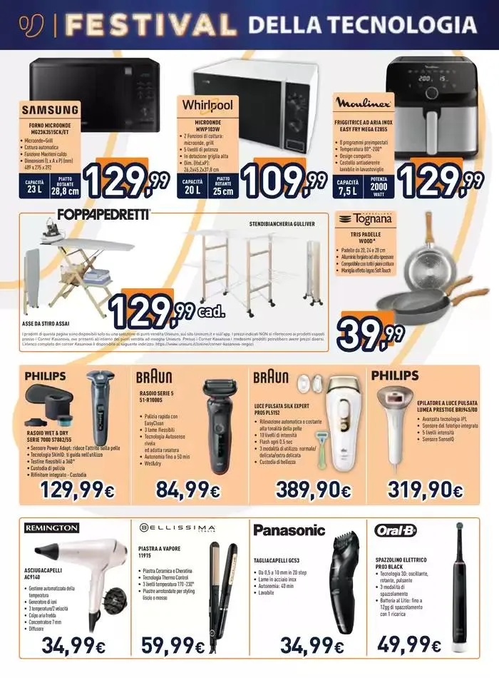 Festival della tecnologia da Unieuro! da 31 gennaio a 13 febbraio di 2025 - Pagina del volantino 16