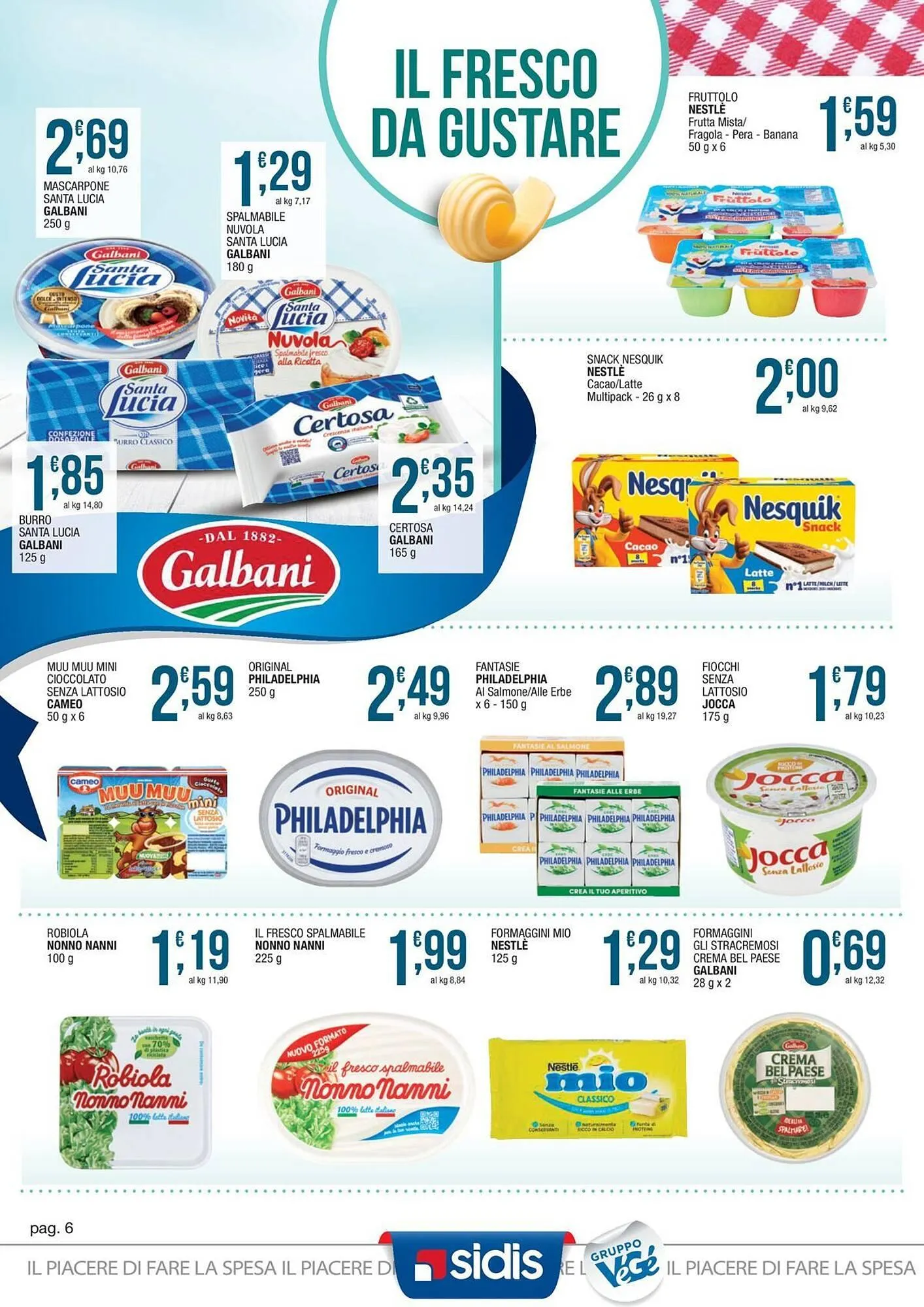 Volantino Sidis da 12 agosto a 23 agosto di 2025 - Pagina del volantino 6
