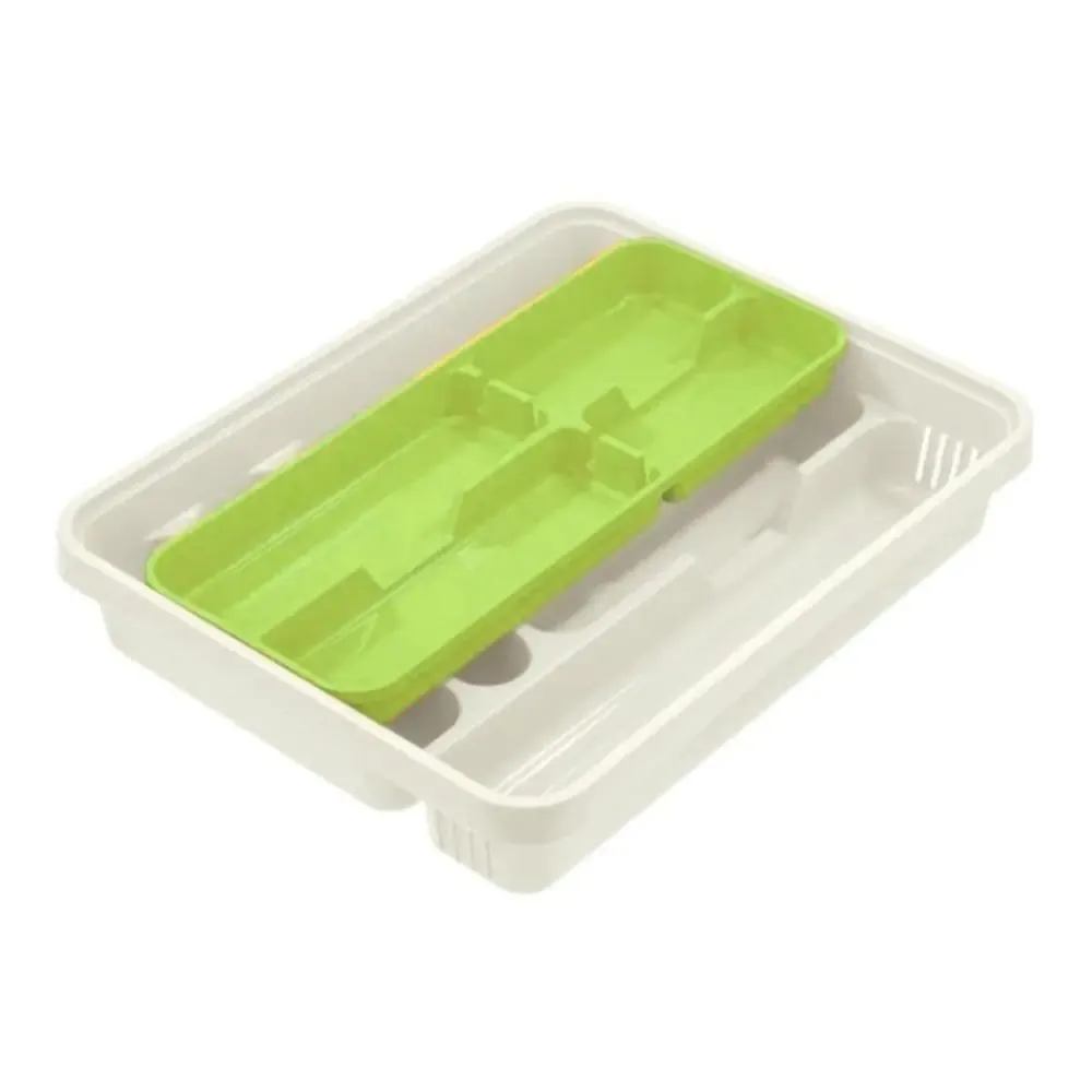 Portaposate Mixy Bianco/Lime 31x39.5xh7cm