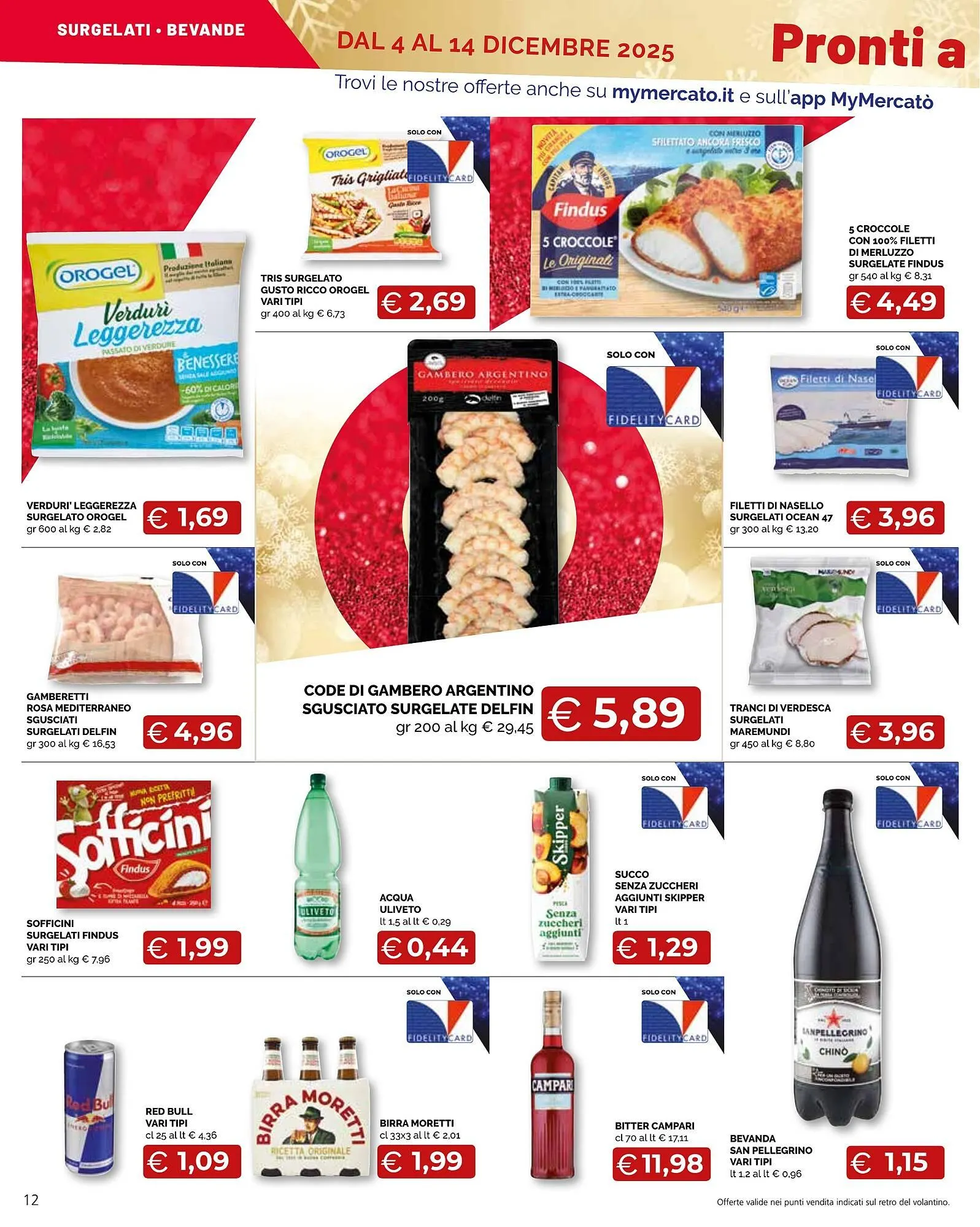 Volantino Mercatò Big da 4 dicembre a 14 dicembre di 2025 - Pagina del volantino 12