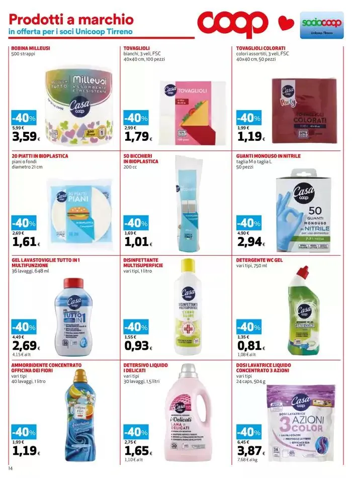 40% di sconto x4 settimane da 27 febbraio a 26 marzo di 2025 - Pagina del volantino 14