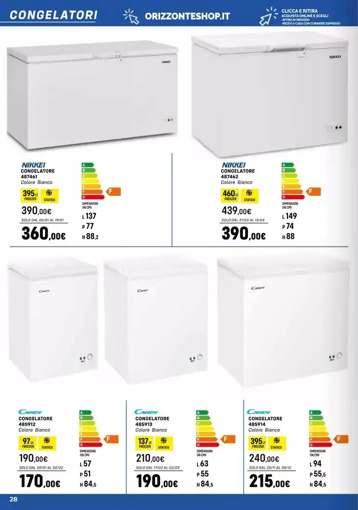 Elettrodomestici Catalogo 2025 da 19 novembre a 1 dicembre di 2025 - Pagina del volantino 20