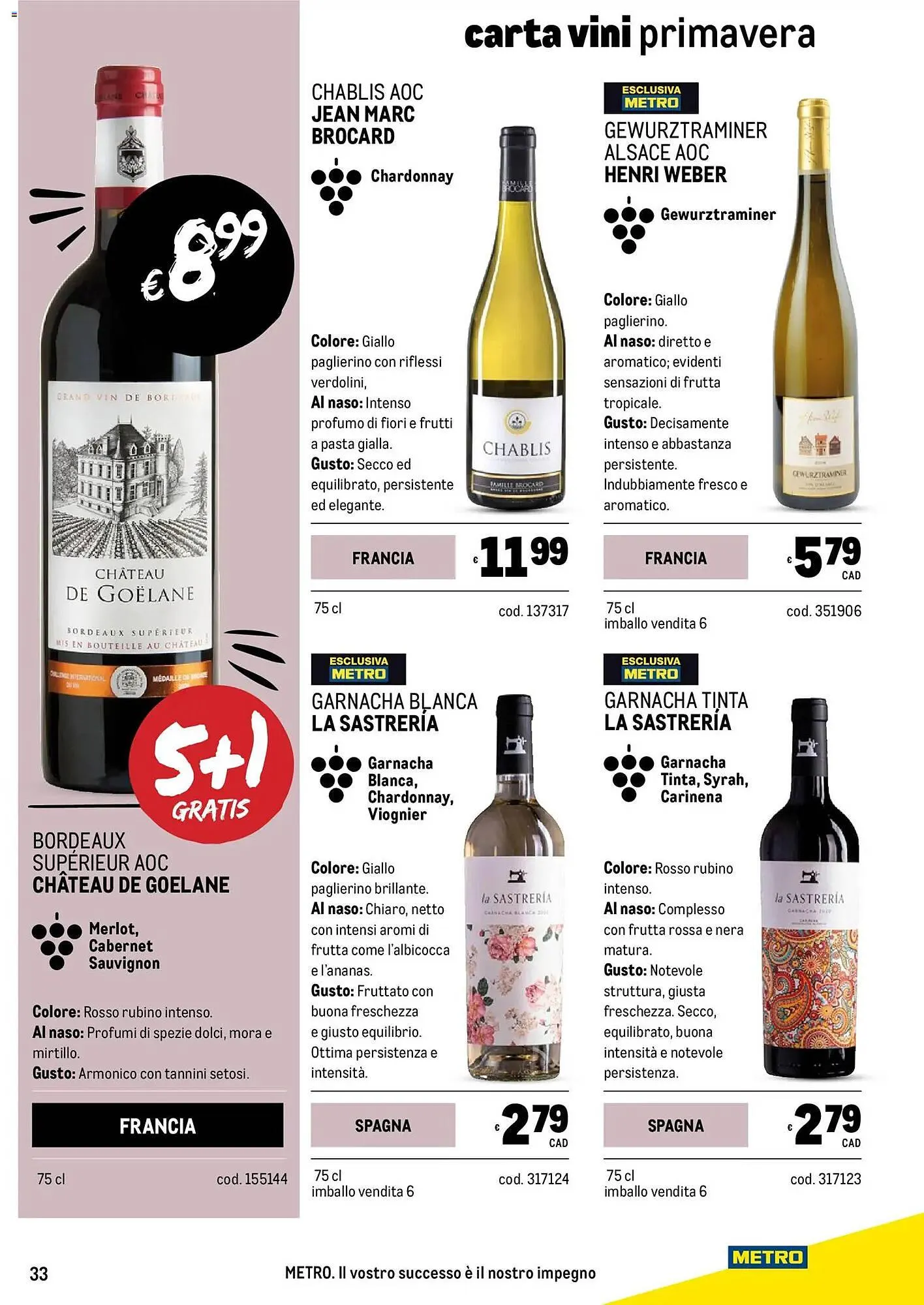 Volantino Metro da 5 marzo a 4 aprile di 2026 - Pagina del volantino 33