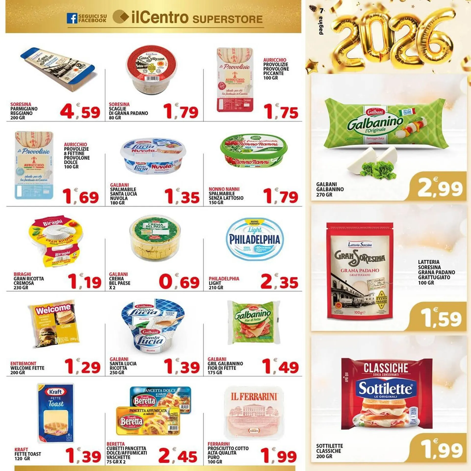 Volantino Il Centro Superstore da 27 dicembre a 7 gennaio di 2026 - Pagina del volantino 7
