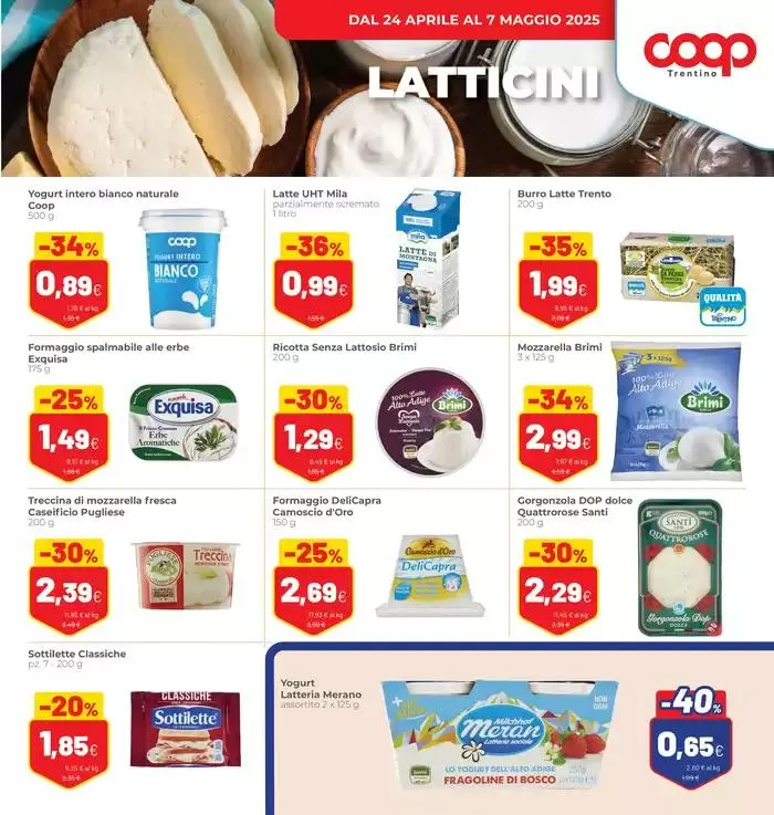 Sconti fino al 40% da 24 aprile a 7 maggio di 2025 - Pagina del volantino 7