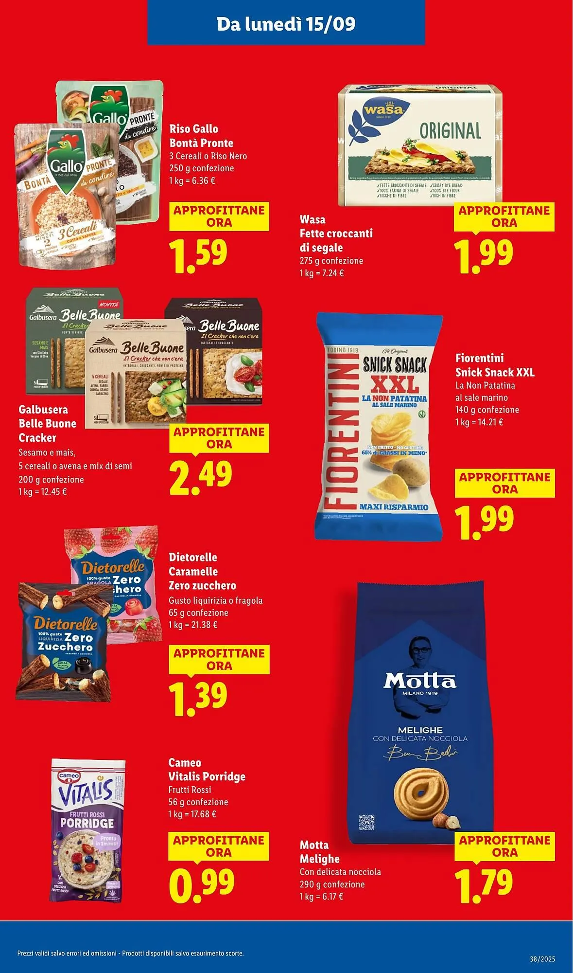 Volantino Lidl da 15 settembre a 21 settembre di 2025 - Pagina del volantino 21