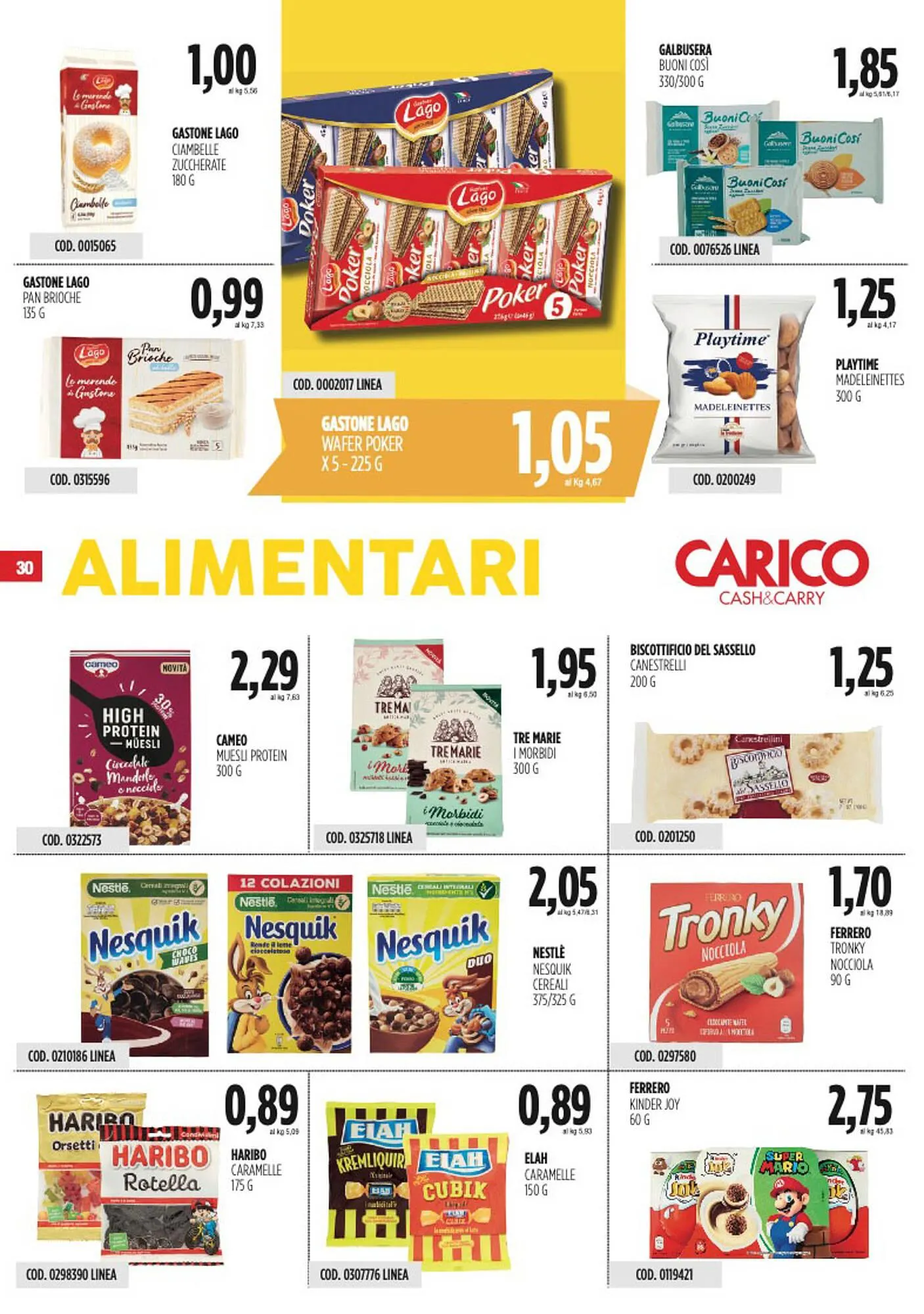 Volantino Carico Cash & Carry da 19 giugno a 2 luglio di 2025 - Pagina del volantino 30