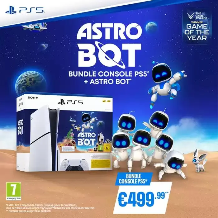 Bundle console PS5 + Astro Bot  - 1