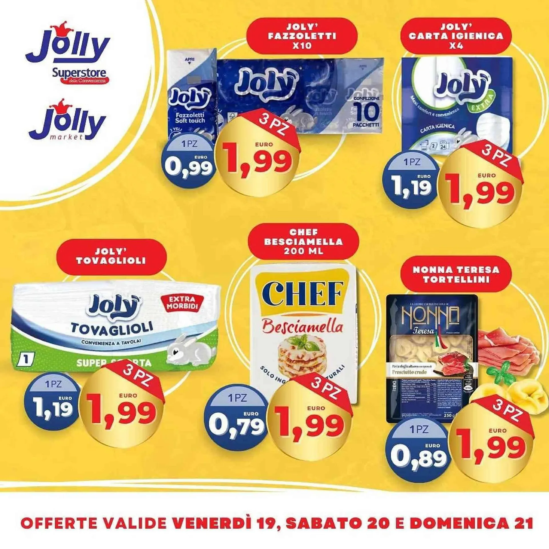 Volantino Jolly Market da 19 aprile a 21 aprile di 2024 - Pagina del volantino 3