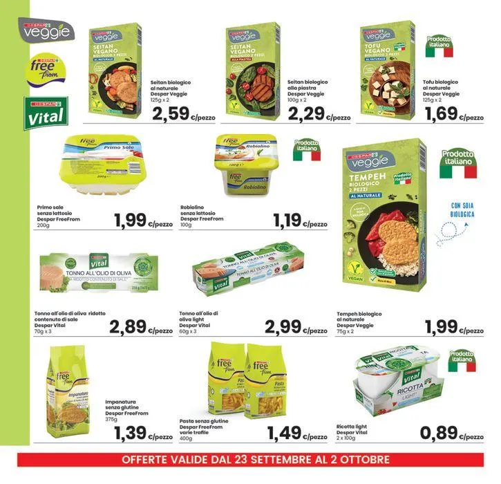 Risparmia con noi! da 23 settembre a 2 ottobre di 2024 - Pagina del volantino 21