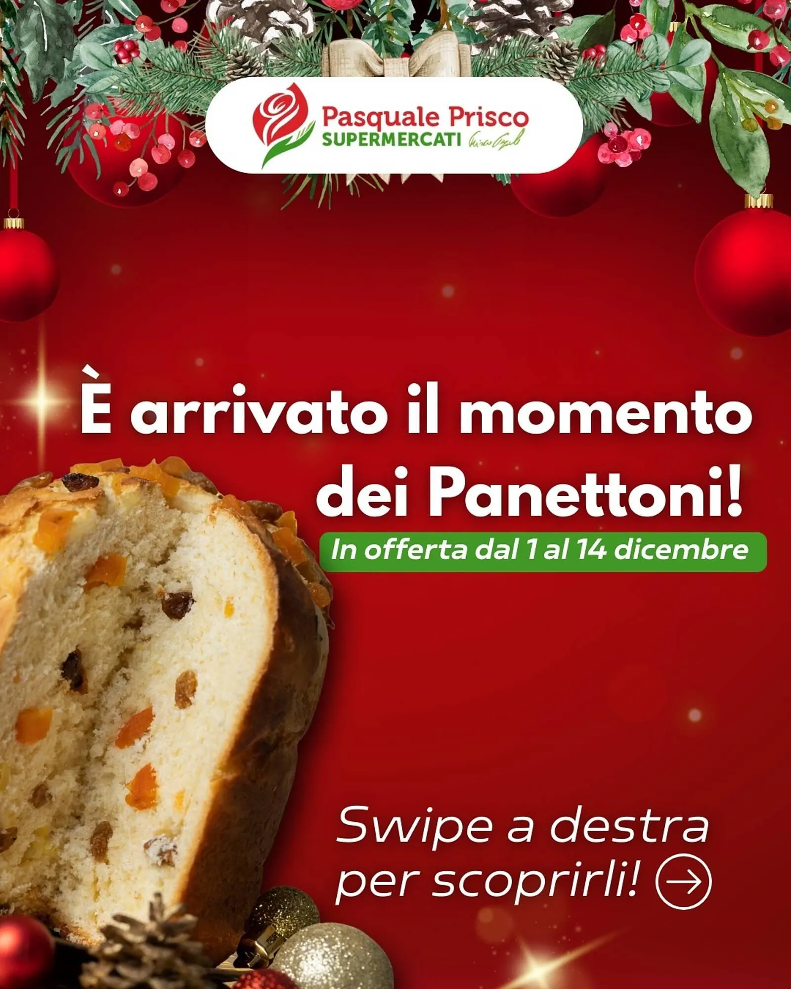 Volantino Supermercati Pasquale Prisco da 1 dicembre a 14 dicembre di 2025 - Pagina del volantino 1