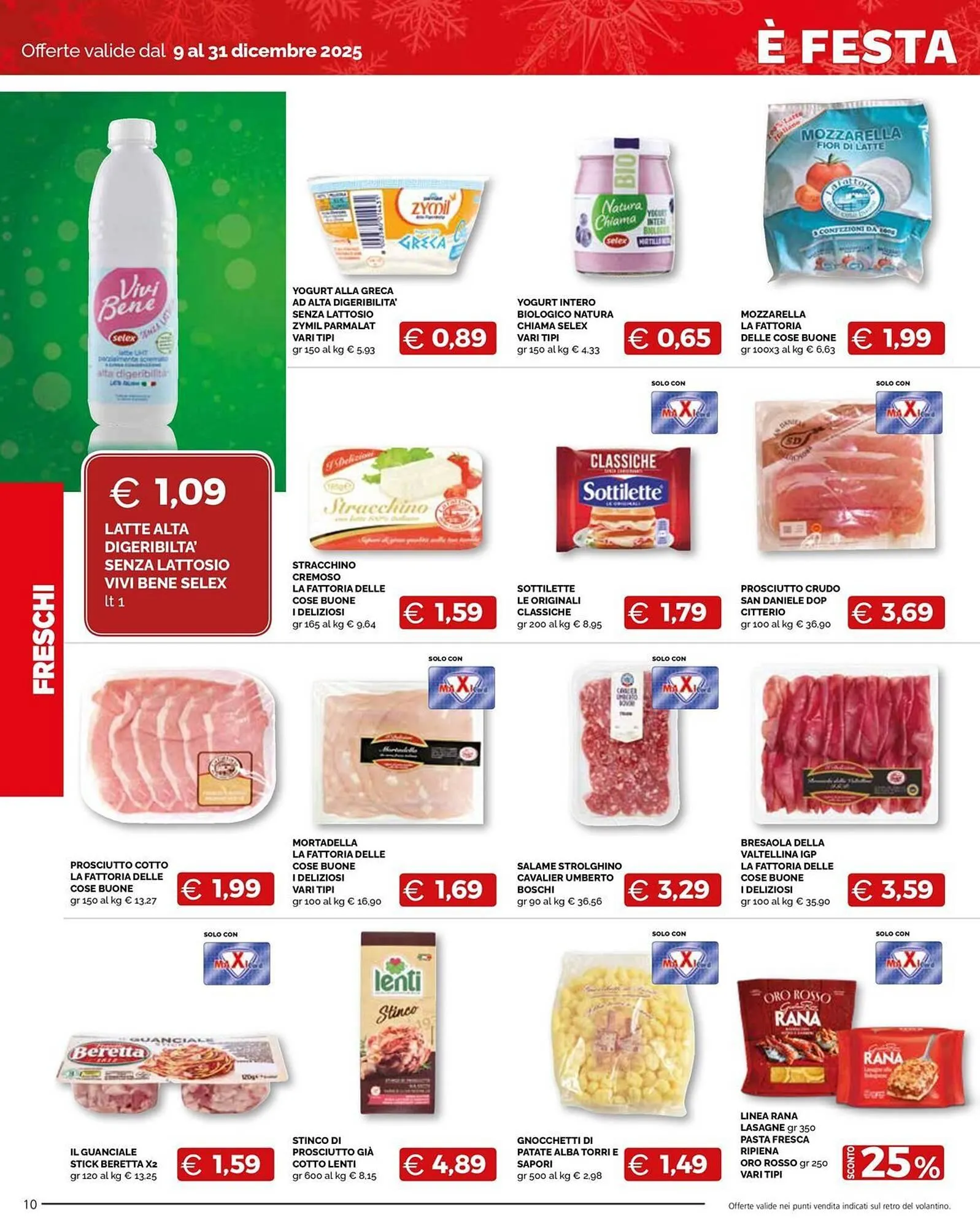 Volantino Maxisconto da 9 dicembre a 31 dicembre di 2025 - Pagina del volantino 10