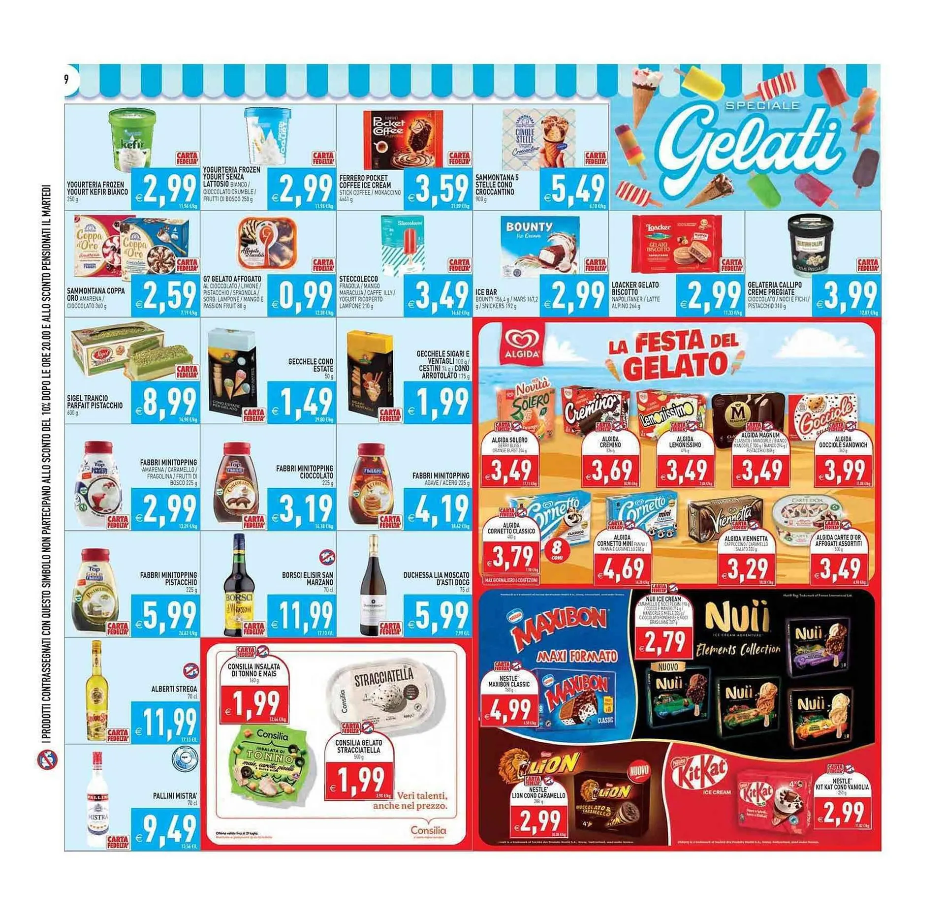 Volantino Supermercati Agorà da 16 luglio a 24 luglio di 2025 - Pagina del volantino 9