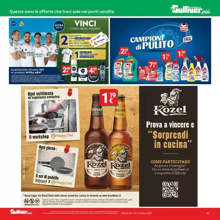 Scegli tu un mondo di vantaggi da 7 marzo a 17 marzo di 2025 - Pagina del volantino 35