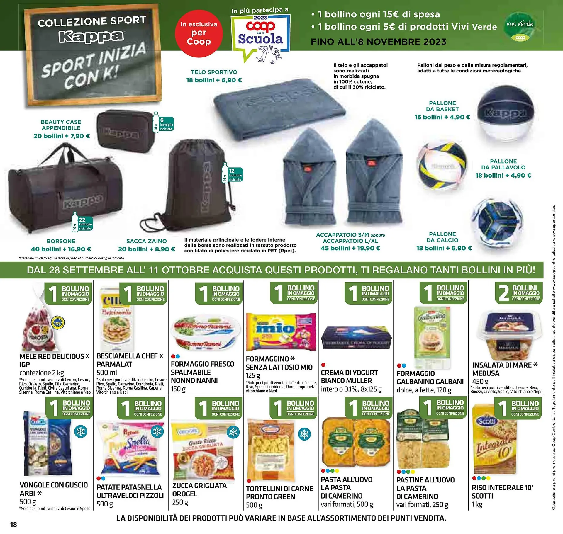 Volantino Superconti da 28 settembre a 11 ottobre di 2023 - Pagina del volantino 18